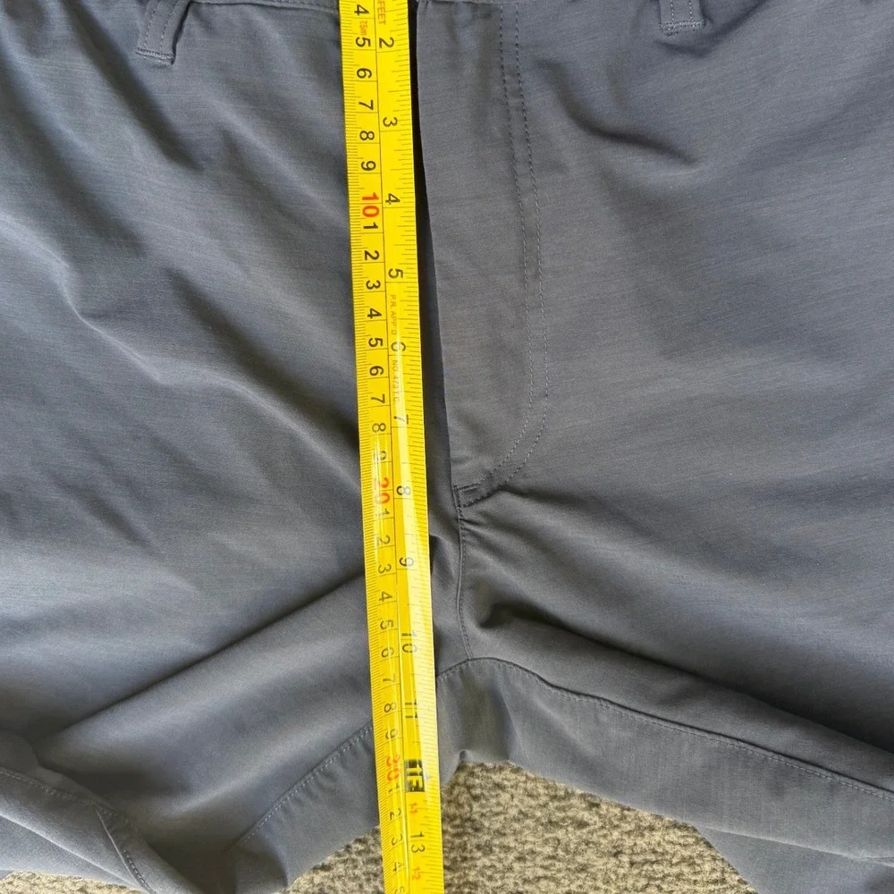 Fabletics Mens Gray Blue Tapered Performance Stretch Pants PT2040675 Small